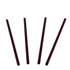 COCKTAIL STRAW 5.25" BLACK 10/1000