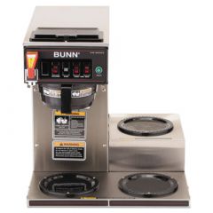 BUNN 3 BURNER AUTOMATIC COFFEE  BREWER 12 CUP