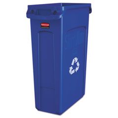 SLIM JIM PLASTIC RECYCLING  CONTAINER WITH VENTING 
