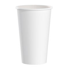 HOT CUP 16oz WHITE 20/50 