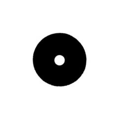 7300 STRIP PAD HIGH PRO 20" BLACK 5/CS