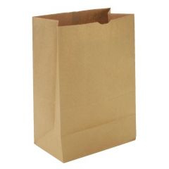 #12 PAPER BAG 40LB 7x4.5x14 KRAFT 500/PK
