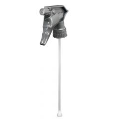 TRIGGER SPRAYER CHEMICAL RESISTANT 10" TUBE GRAY 100/CS