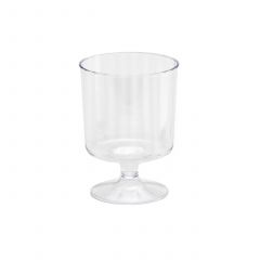 WINE GLASS ON A PEDESTAL 5 OZ  PLASTIC 240/CS