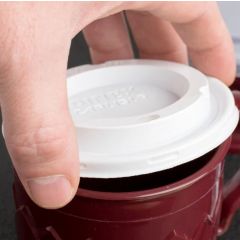 TRANSLUCENT SIP LID 8OZ  1000/CS