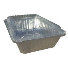 DOME LID FOR 4LB OBLONG PAN  CLEAR 250/CS