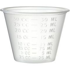 GRADUATED MEDICAL CUP 1oz  50/100