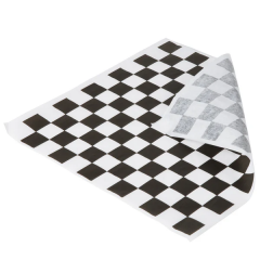 SANDWICH WRAP 12X12 BLACK  CHECK 5000/CS NO ADDED PFAS 
