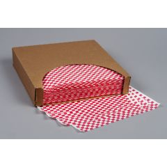 SANDWICH WRAP 12x12 RED CHECK 5/1000