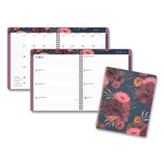 AT-A-GLANCE WEEKLY/MONTHLY  PLANNER FLORAL 11X8.5 13 MONTH