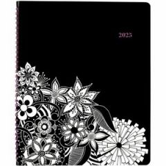 WEEKLY/MONTHLY PLANNER 2026 11X9 FLORADOODLE ARTWORK