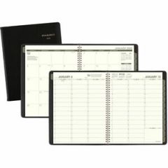 RECYCLED WEEKLY PLANNER 2026 VERTICAL FORMAT 11X8 BLACK