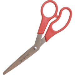 VALUE LINE STAINLESS STEEL SHEARS 8" LONG 3.5" CUT LENGTH