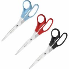 ALL PURPOSE VALUE SCISSORS 8" LONG 3" CUT LENGTH OFFSET