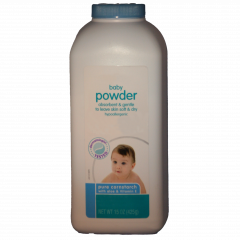 BABY POWDER + CORNSTARCH 15oz 
