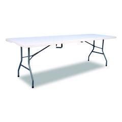 PLASTIC FOLDING TABLE 96x30x29.25 WHITE