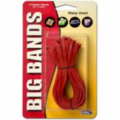 RUBBER BANDS SIZE 117B .06" GAUGE RED 12/PK