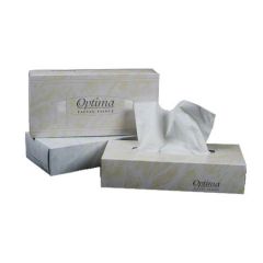 FACIAL TISSUE 2PLY WHT 100/BX 
