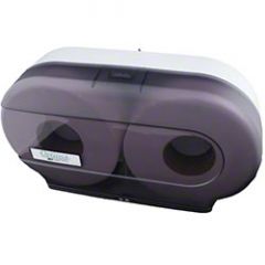 89105 JUMBO JR TISSUE  DISPENSER 2 ROLL SMOKE