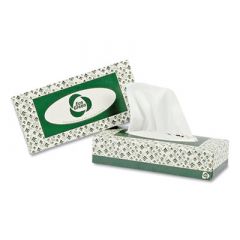 RECYCLED 2-PLY FACIAL TISSUE  WHITE 20/150