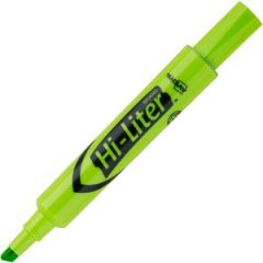 HI LITER DESK STYLE HIGHLIGHTERS FLUORESCENT GREEN