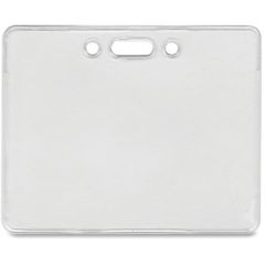 PROXIMITY ID BADGE HOLDERS HORIZONTAL CLEAR 3.75X3 HOLDER