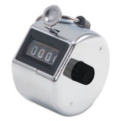 HAND MODEL TALLY COUNTER  CHROME