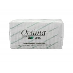 US TALLFOLD NAPKIN 1-PLY WHITE  20/500