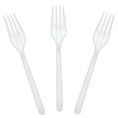 FORK MED-HEAVYWEIGHT PP WHITE  1000/CS