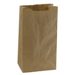 #2 PAPER BAG 30LB 4x2.5x8 KRAFT 1,000/PK