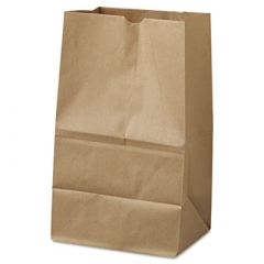 #20 SQUAT PAPER BAG  8.25x6x13.38 KRAFT 500/cs