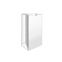 #6 PAPER BAG 35LB 6x4x11 WHITE 500/PK