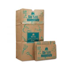 LAWN/LEAF SELF STANDING BAGS  30GL 16X35 KRAFT 50/CS