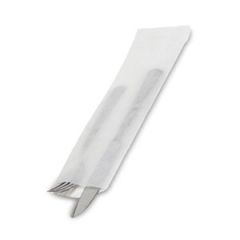 SILVERWARE BAGS 2.25X10 WHITE  2000/cs