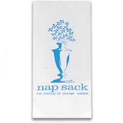 NAP SACK SANITARY DISPOSAL  BAGS 4"x9" WHITE 1000/CS