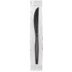 KNIFE MEDIUM WEIGHT CONVENIENCE PK BLACK 6/90/CS