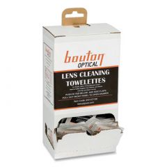 OPTICAL LENS CLEANING  TOWELETTES W/ DISPENSER BOX 