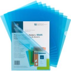 TRANSLUCENT POLY PROJECT JACKET LETTER SIZE ASSORTED