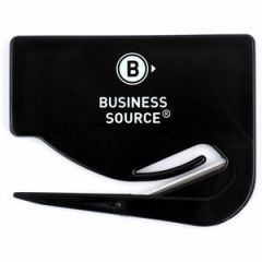 SLIDE LETTER OPENER HANDHELD BLACK COMPACT