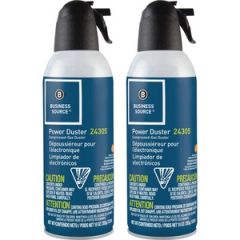 POWER DUSTER CANNED AIR 10OZ  MOISTURE FREE OZONE SAFE 2/PK