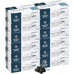 BINDER CLIP SMALL .8"X.38" 1 DOZEN/BOX