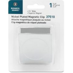 NICKEL PLATED MAGNETIC CLIP 2.3" 12/BX