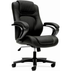 EXECUTIVE HIGH BACK CHAIR 17"  TO 21" SEAT HEIGHT BLACK 