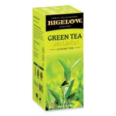 BIGELOW GREEN TEA WITH LEMON  28/BX