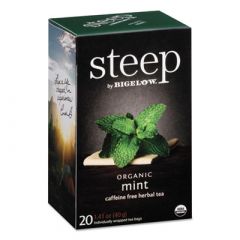 BIGELOW STEEP TEA MINT 20/BX 
