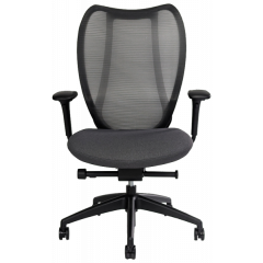 TASK/EXECUTIVE CHAIR BLACK  SEAT BLACK MESH BACK
