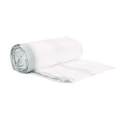 DRAWSTRING KITCHEN BAGS 13GAL  0.8MIL WHITE 50 BAGS/ROLL