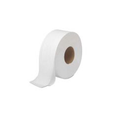 JUMBO ROLL TISSUE 2PLY WHT 12/1000