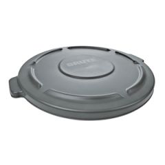 BRUTE CONTAINER LID GRAY (44 GALLON CONTAINER) 4/CS