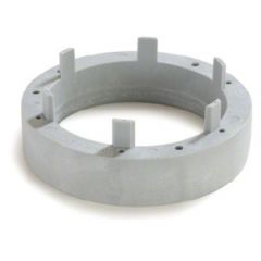 RISER 1.45" GRAY W/ 5" CH 